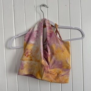 Tie-Dye Halter Top